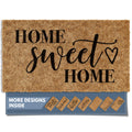 Barnyard Designs Front Door Welcome Mat (Home Sweet Home, 30x17)