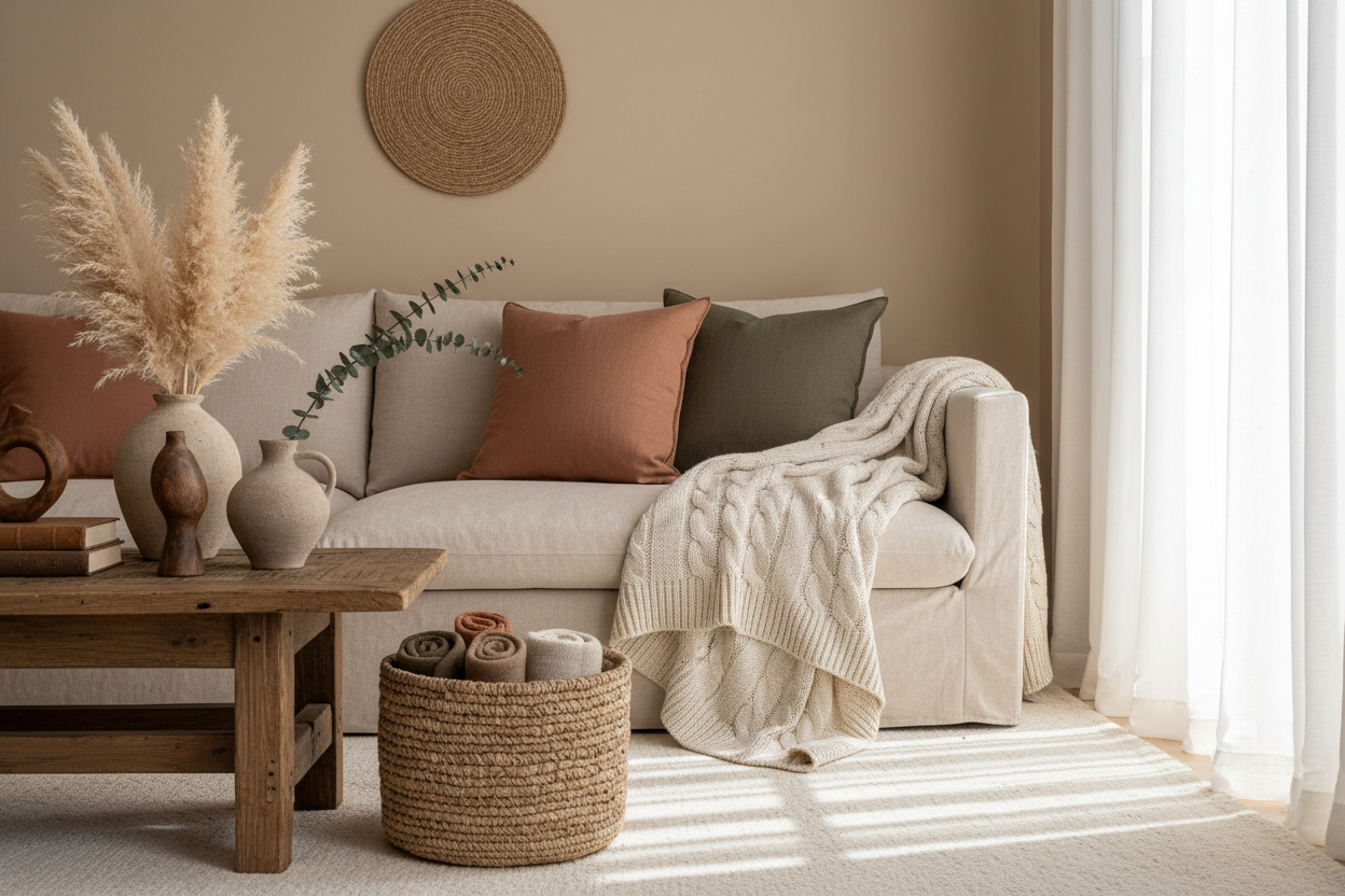 Every product at SnugNest Decor is chosen with care, focusing on quality, durability, and timeless appeal. We believe great decor should feel natural, look beautiful, and fit seamlessly into real life. (make it real photo)